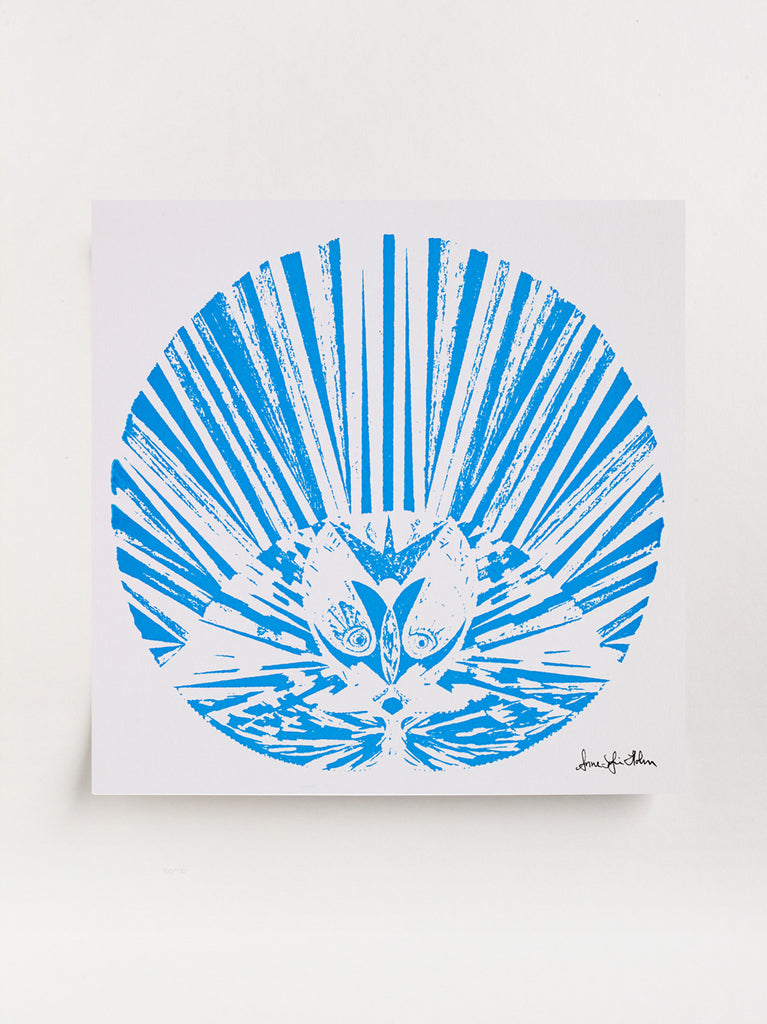 Sea Blue hedgehog/SOLD