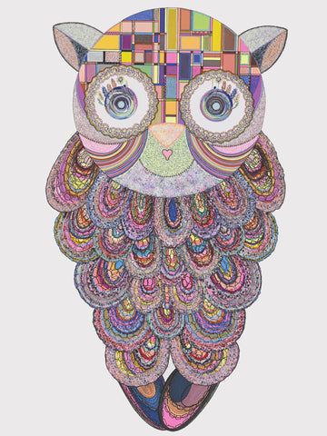 Mondrian owl
