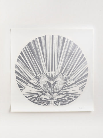 Mat Silver hedgehog/this product is on sale